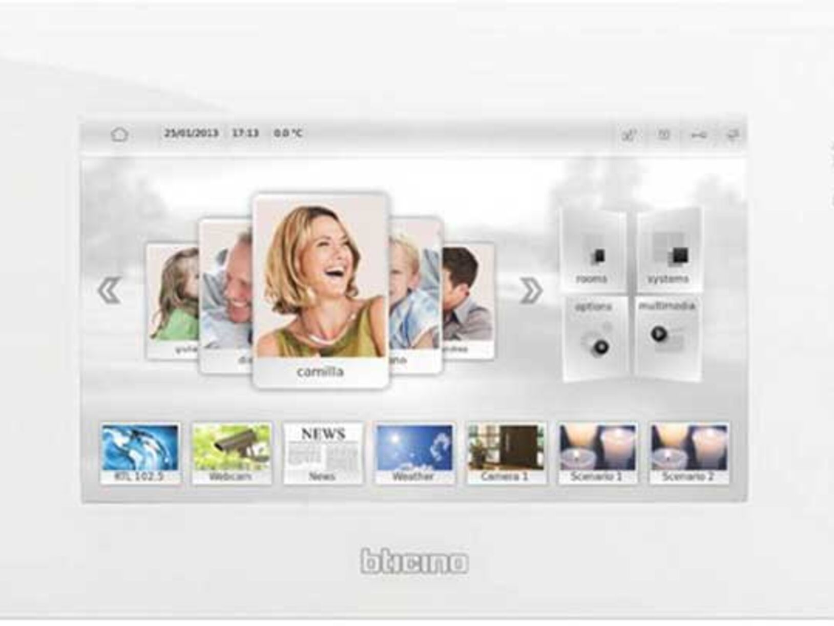 BTicino 10” touchscreen