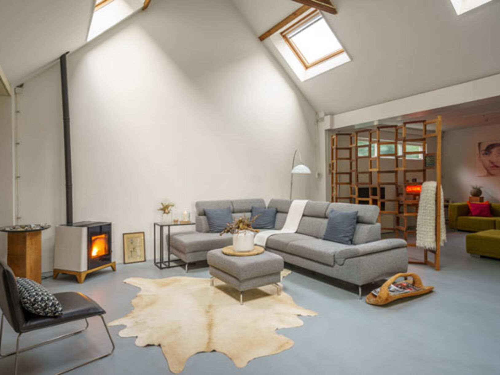 Cemento betondesignvloeren