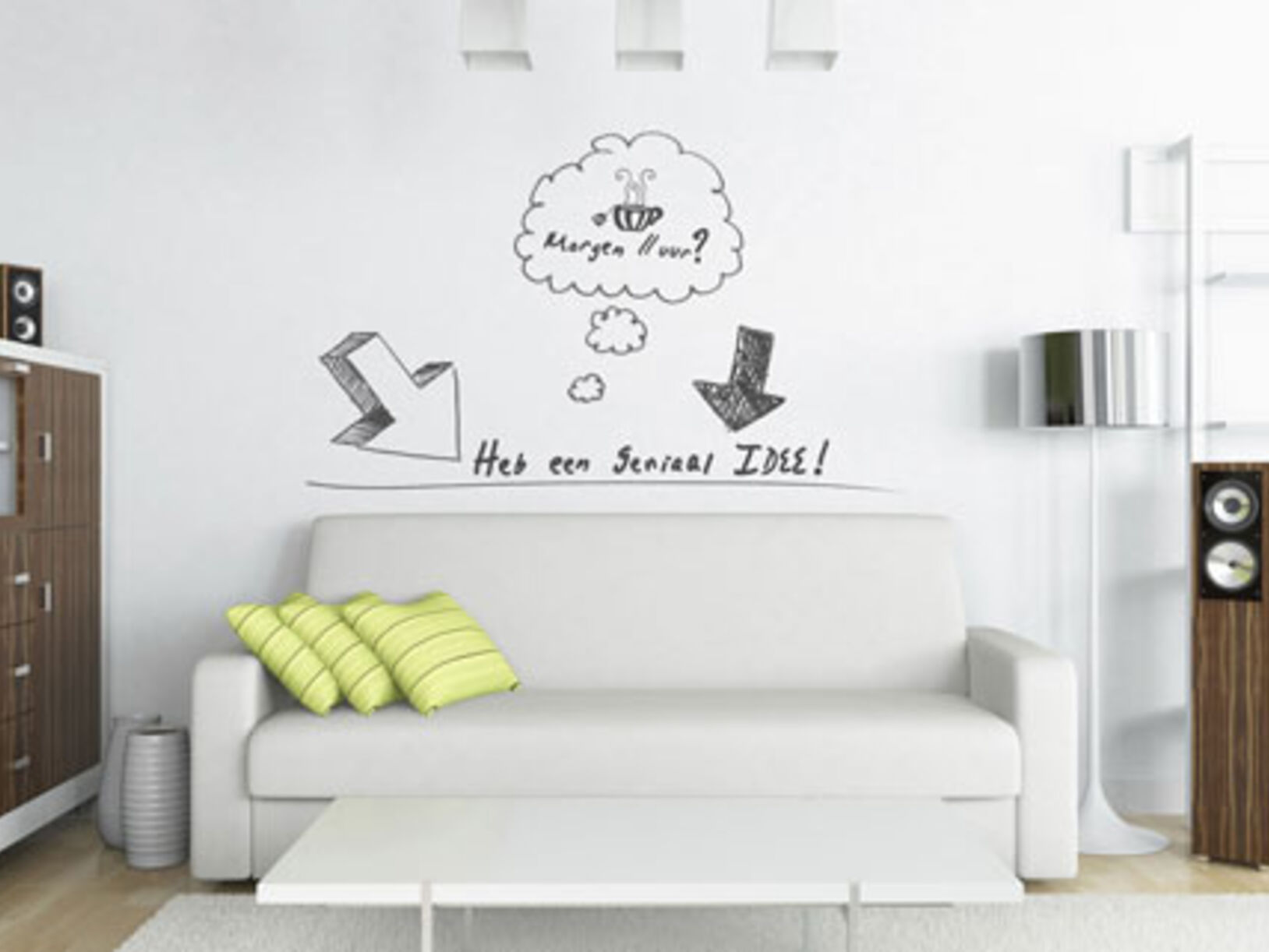 Sam creative muurverf