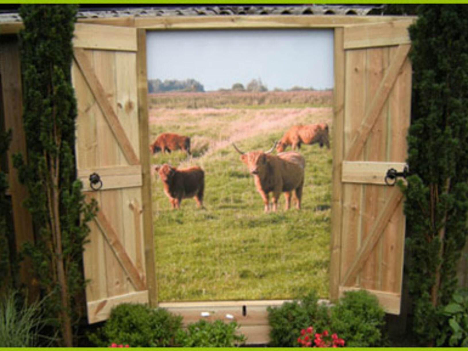 Tuinposter op maat
