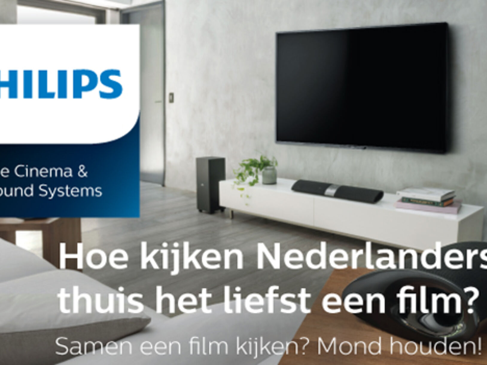 Philips onderzoek thuisbioscoop