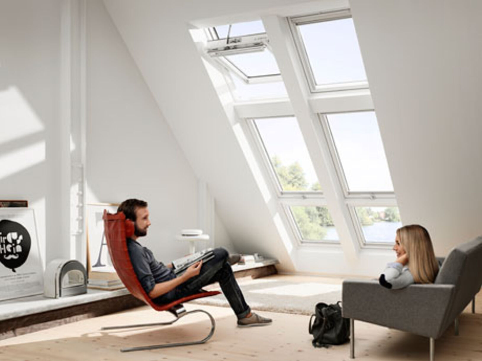 Velux Intelligent dakraam