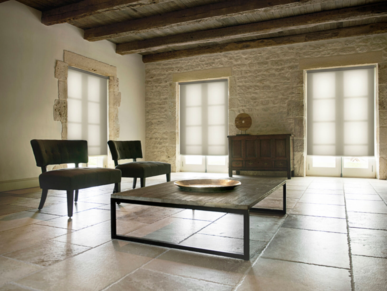 ZONNELUX shutters en raamdecoratie