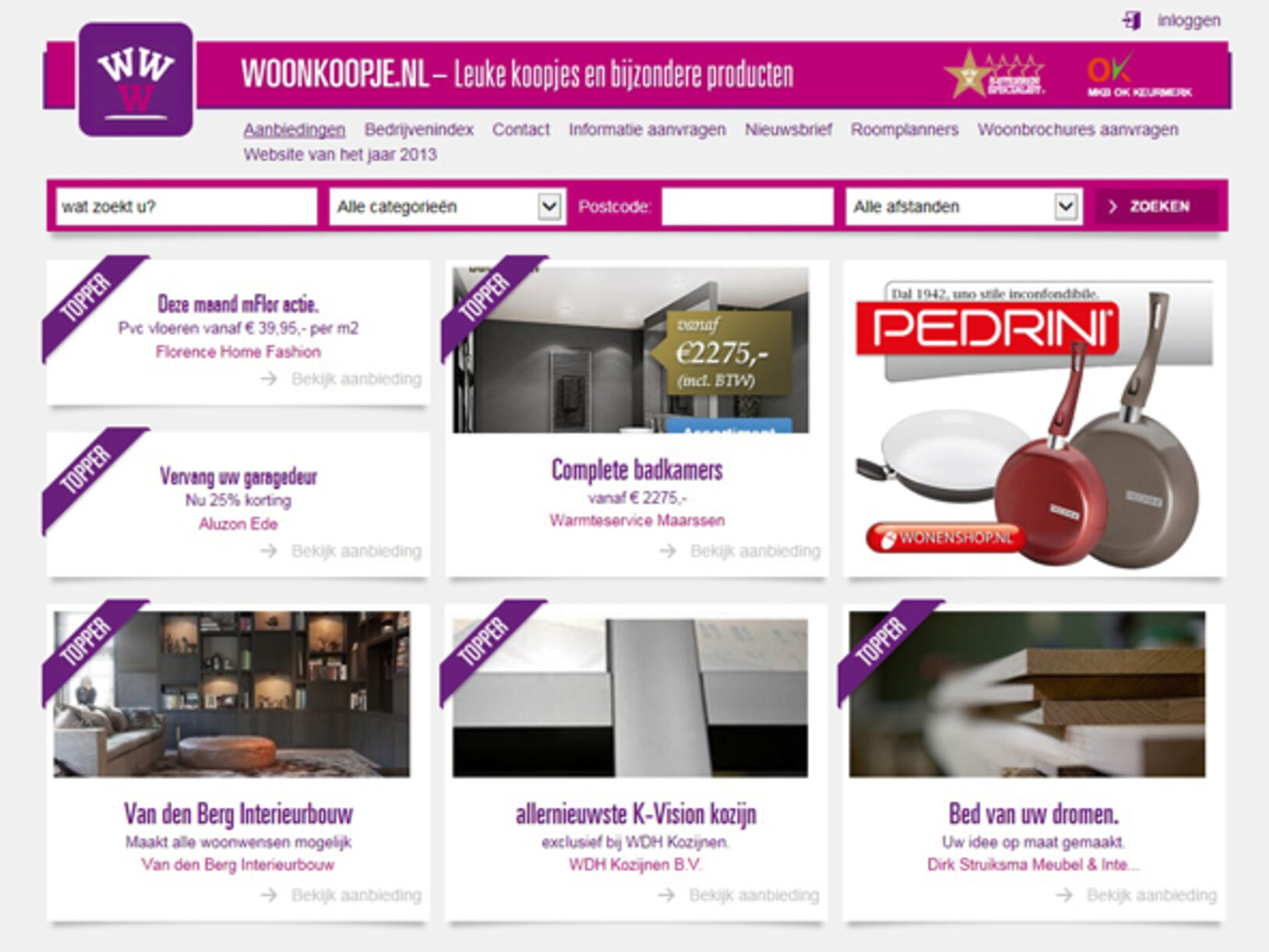 10 procent korting op uw topper advertentie