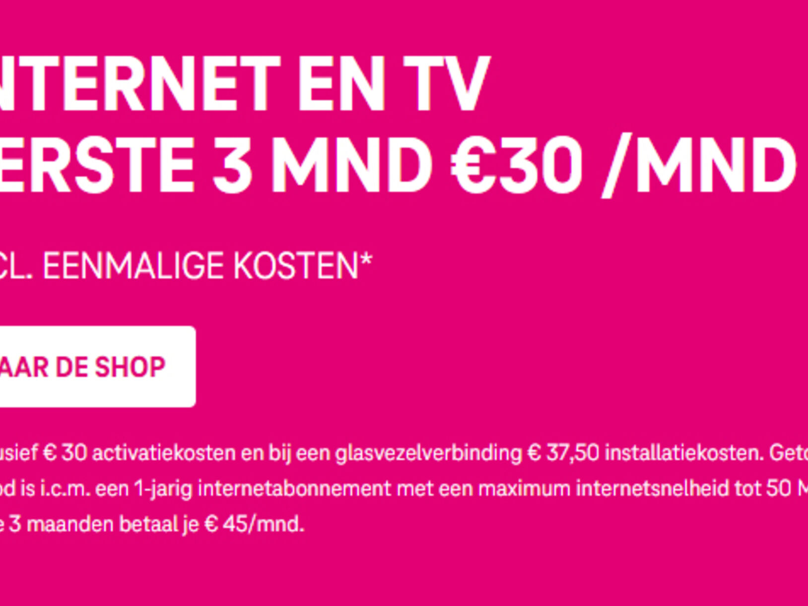 Het juiste internet en TV-abonnement