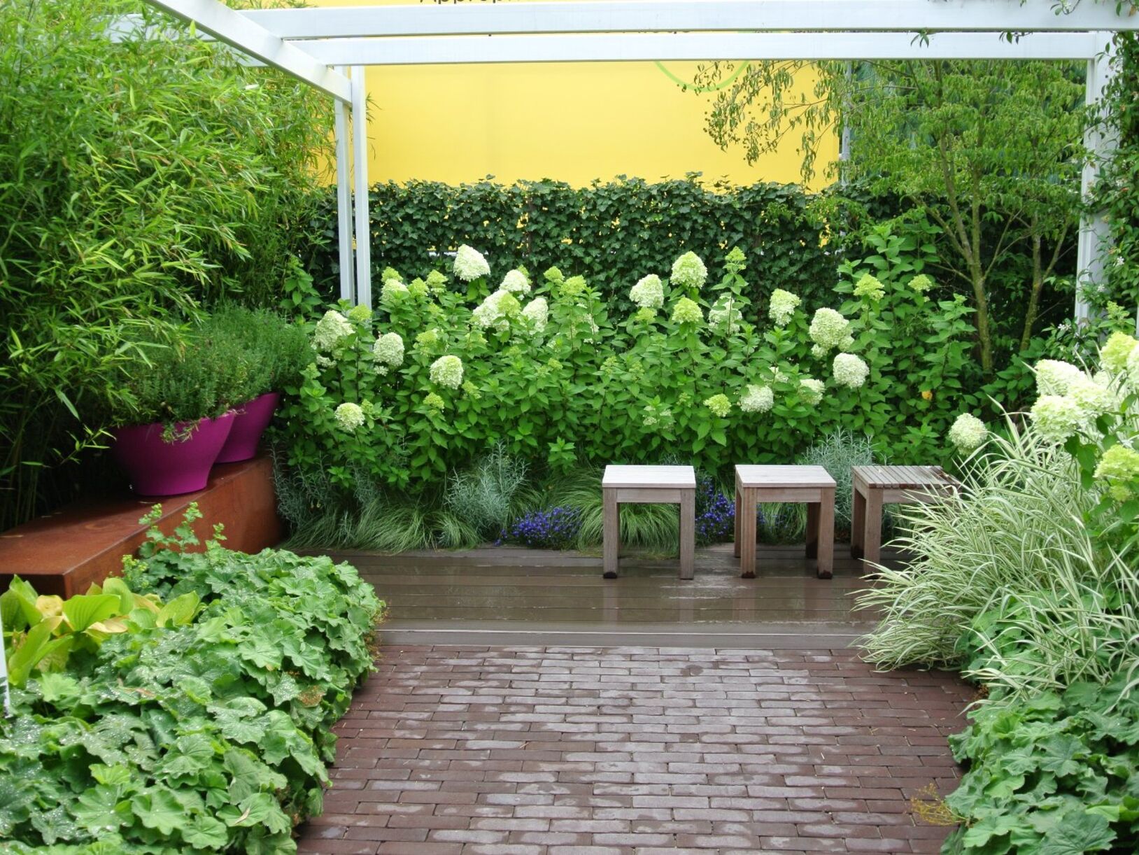 Een landelijke tuin inrichten