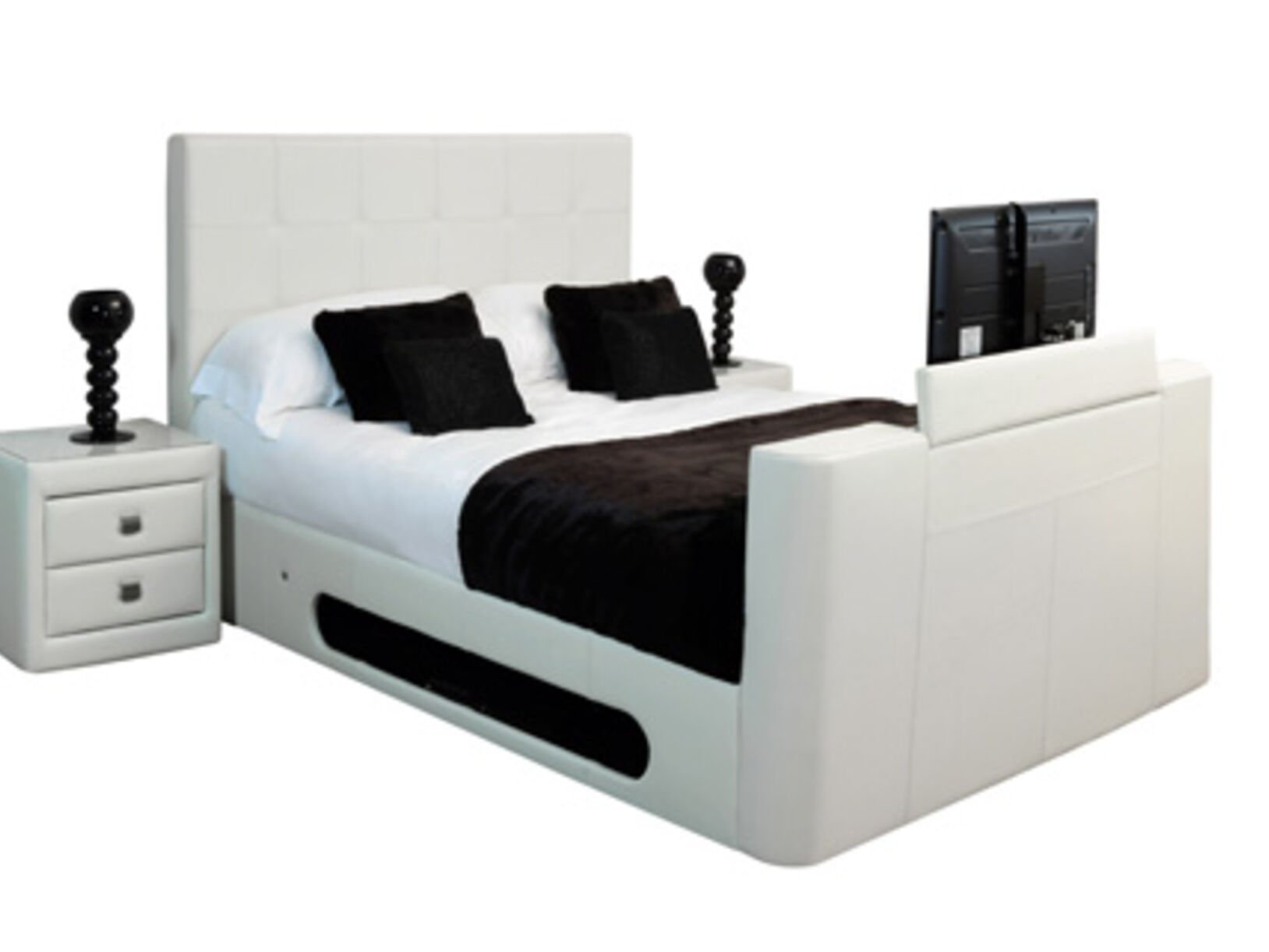 Led TV bed Azure