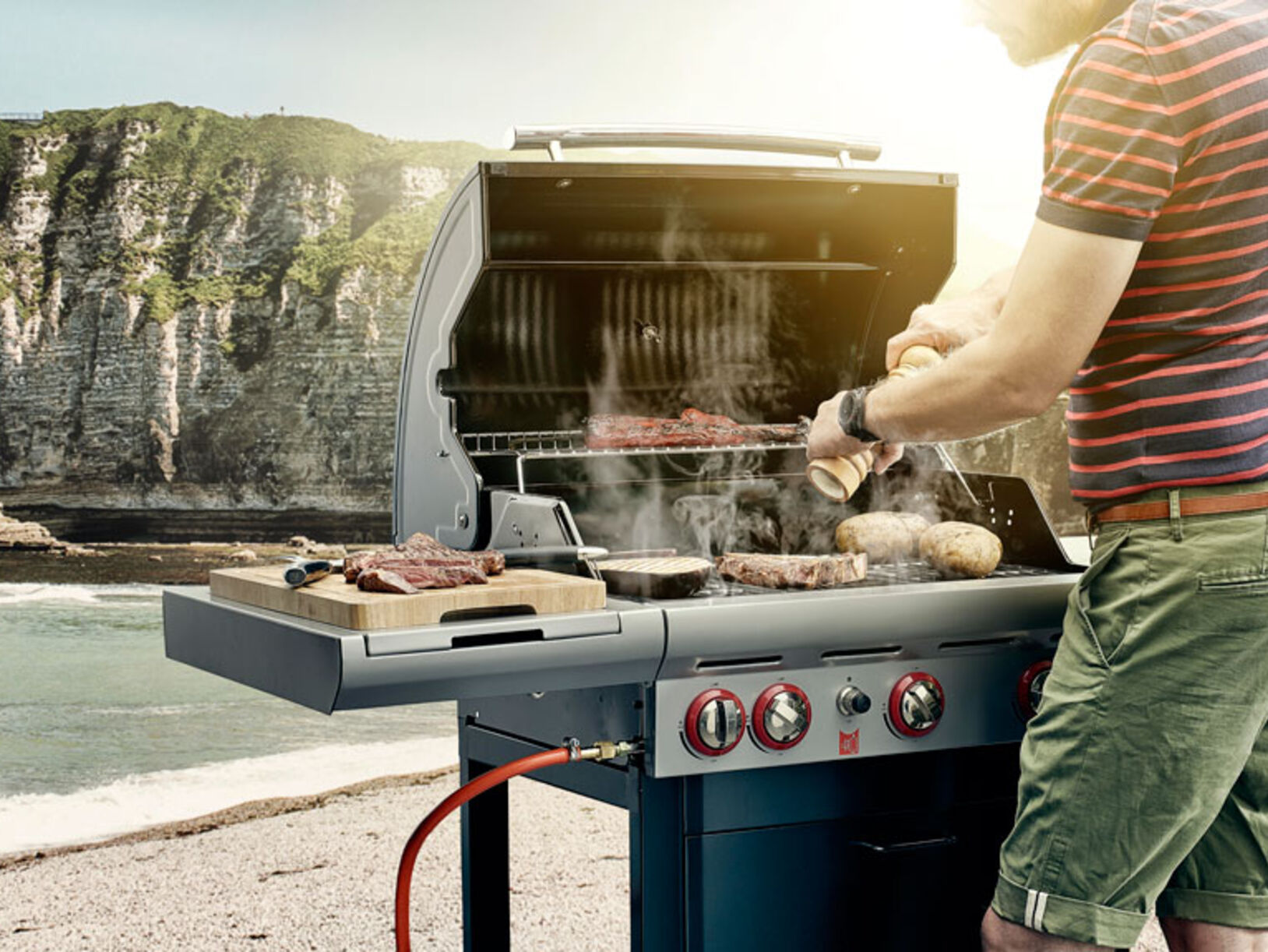Barbecues op gas