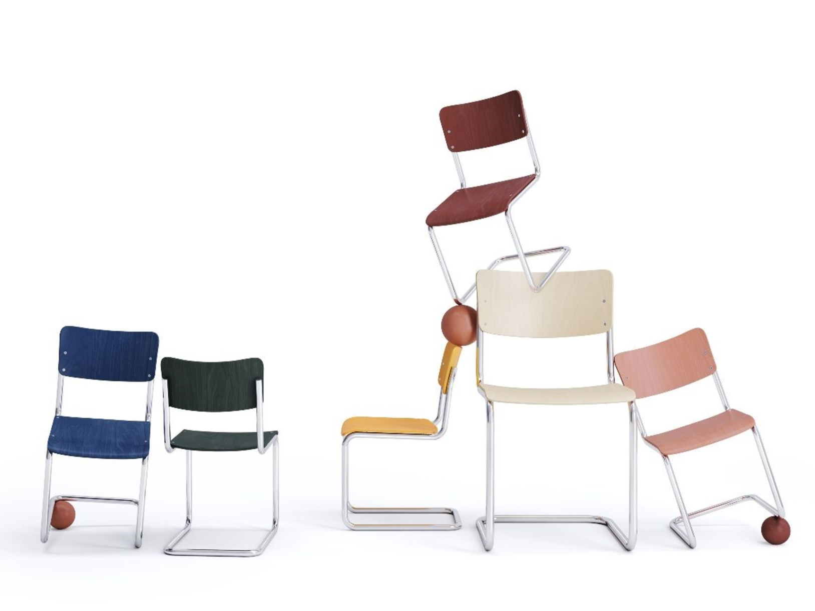 Thonet S43 kinderstoel