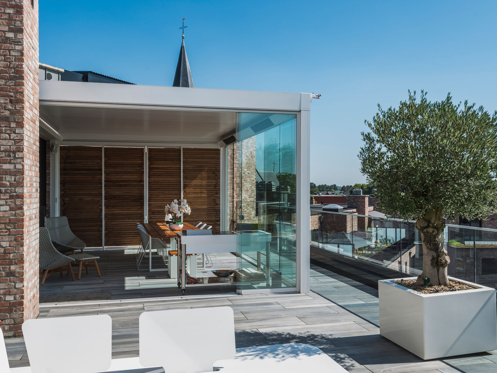 Renson terrasoverkappingen