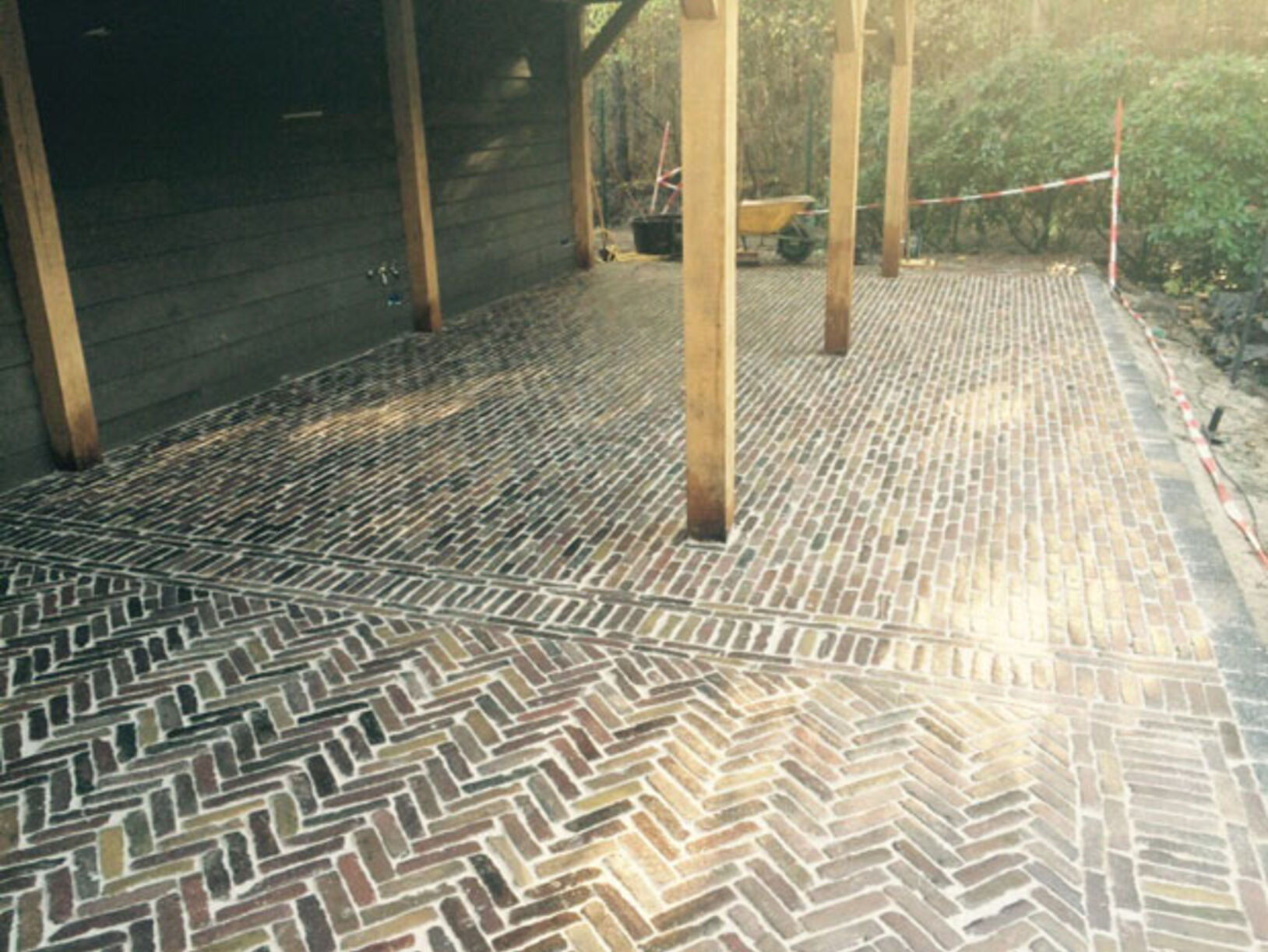 Gebruikte bestrating