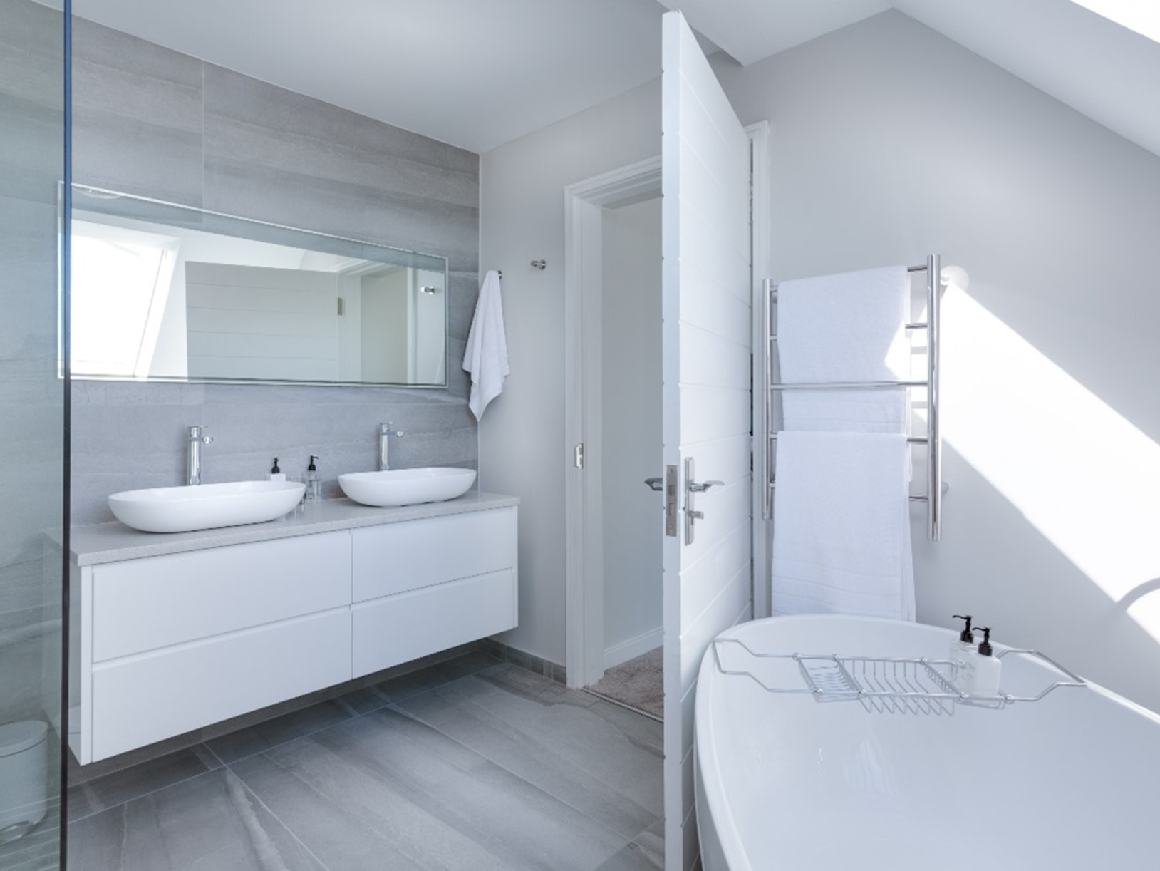 Een fris en hygiënische badkamer