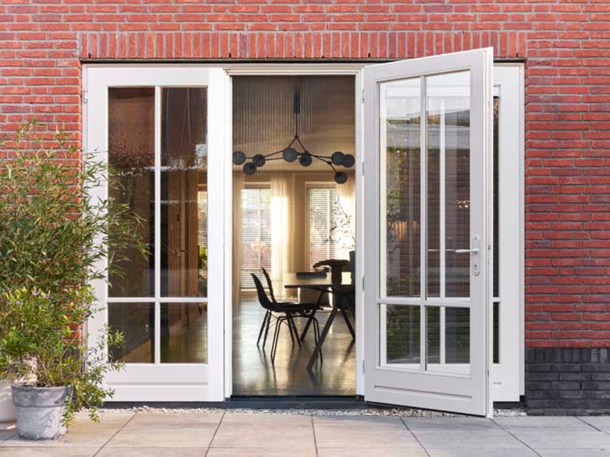 Luxaflex horren in huis