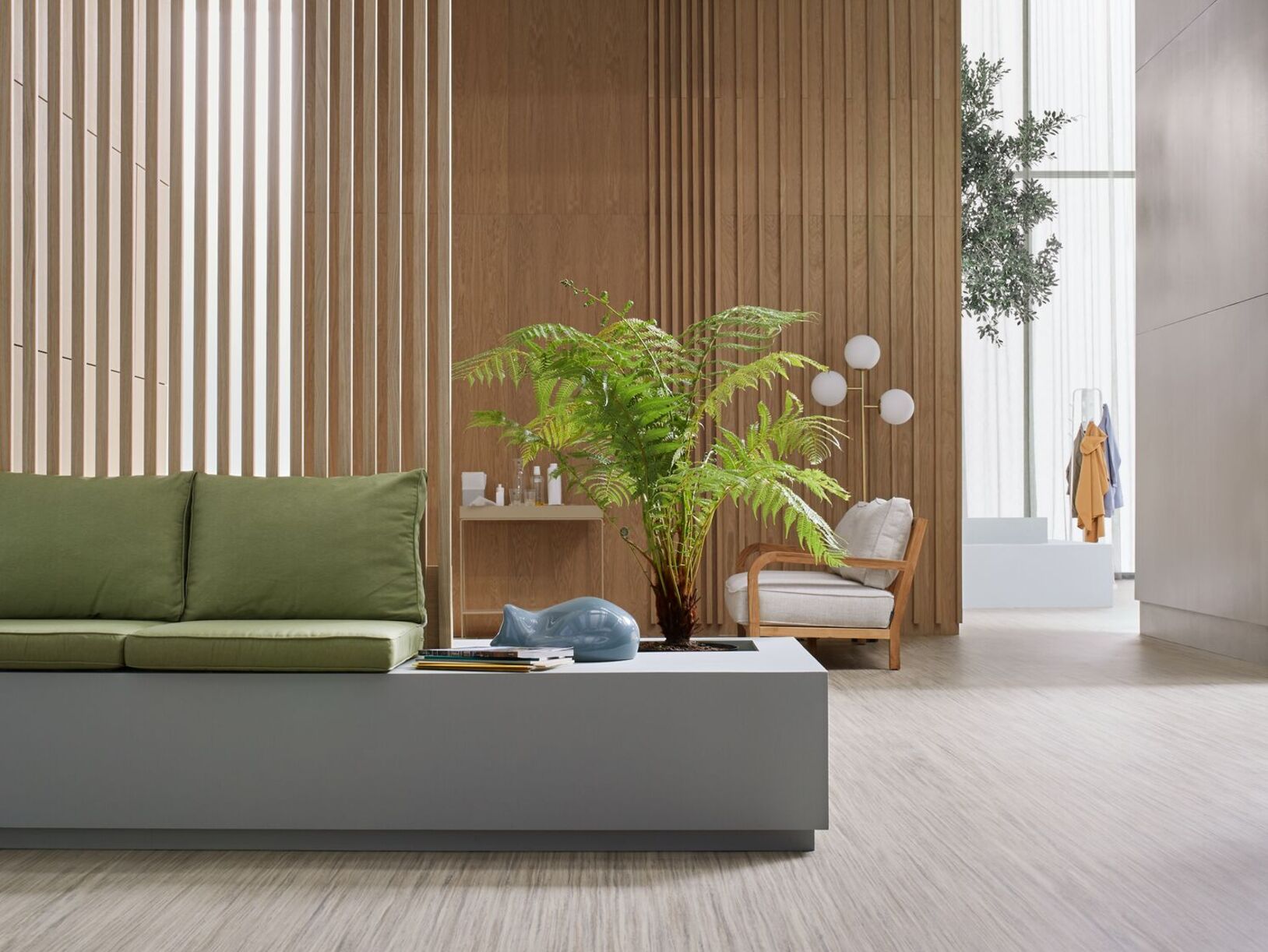 Spotlights op Marmoleum