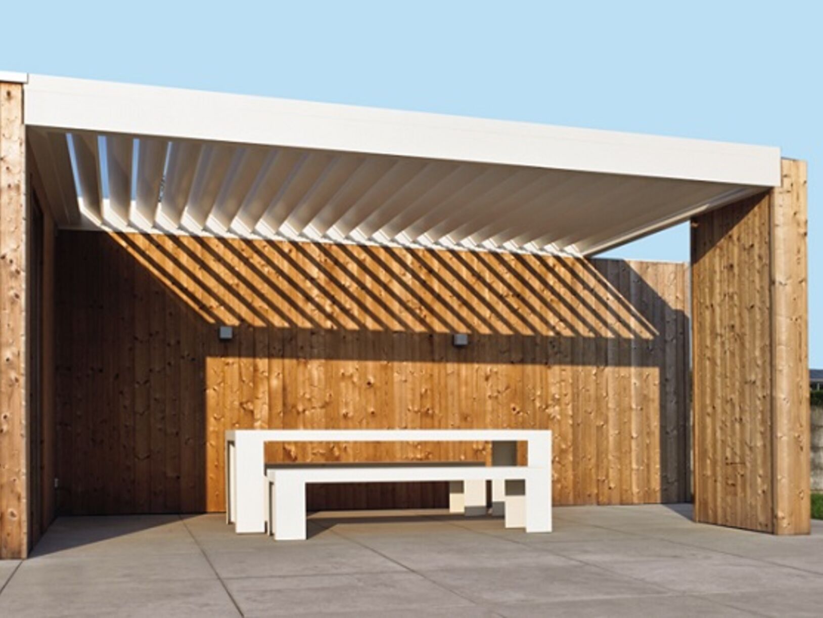 Renson terrasoverkappingen