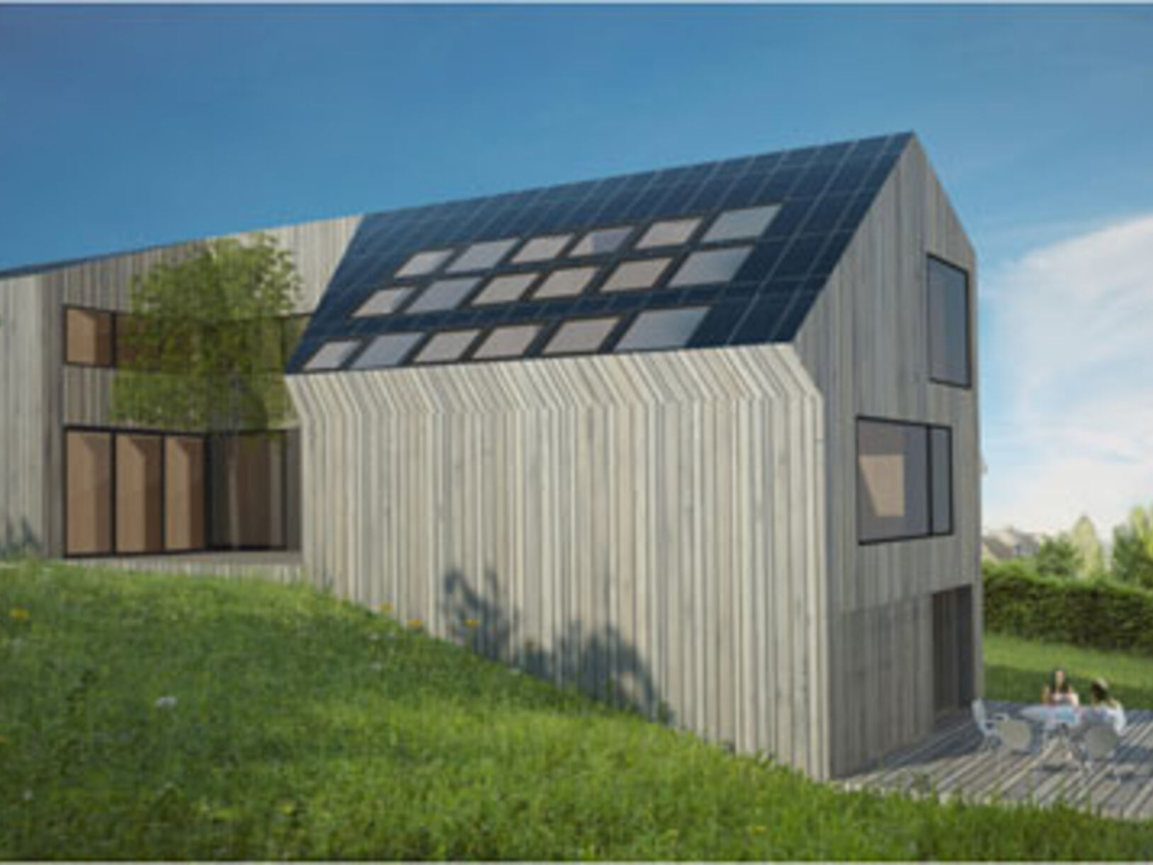 C02 neutrale eensgezinswoning Sunlighthouse