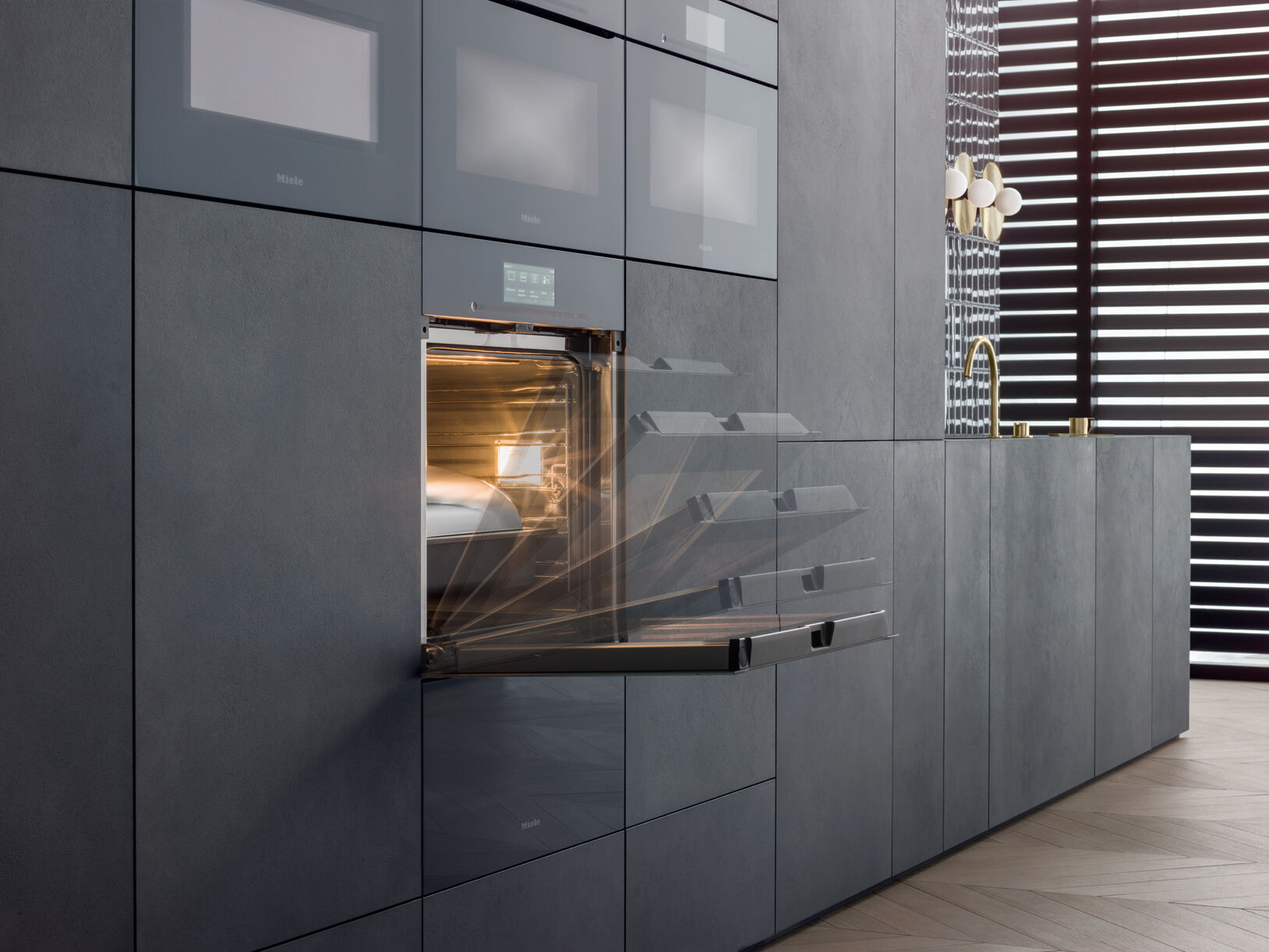 Miele greeploze keukenapparatuur
