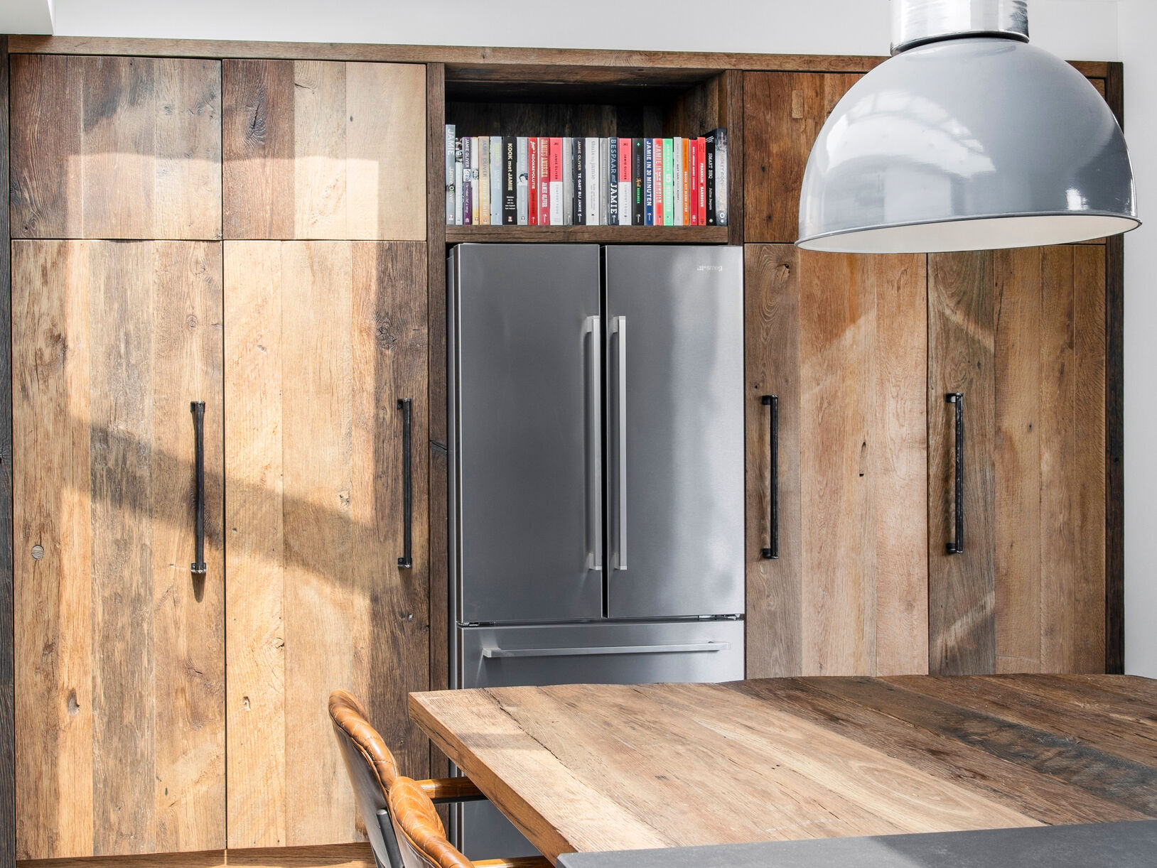 een industriële look in de keuken