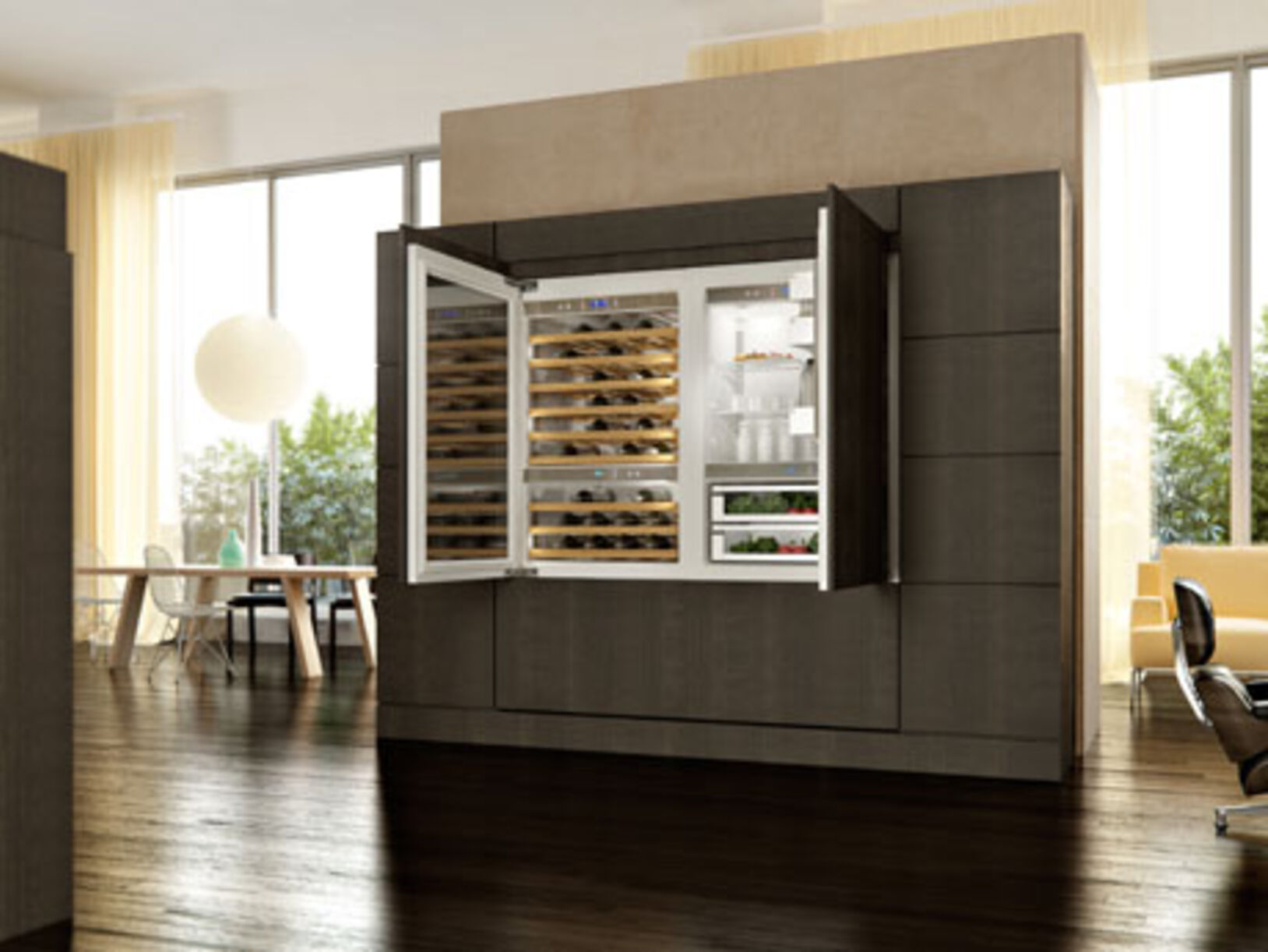 kitchenaid koelkast en wijnkoeler