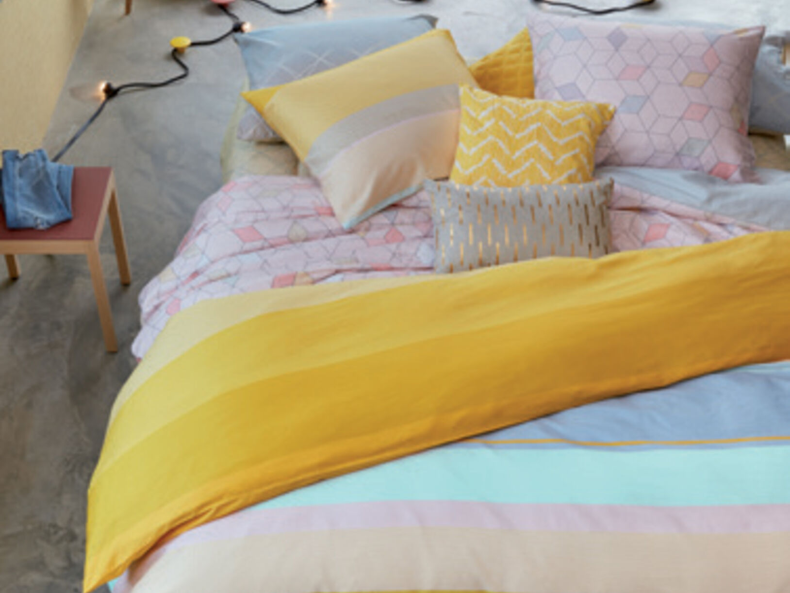 Dek je bed op