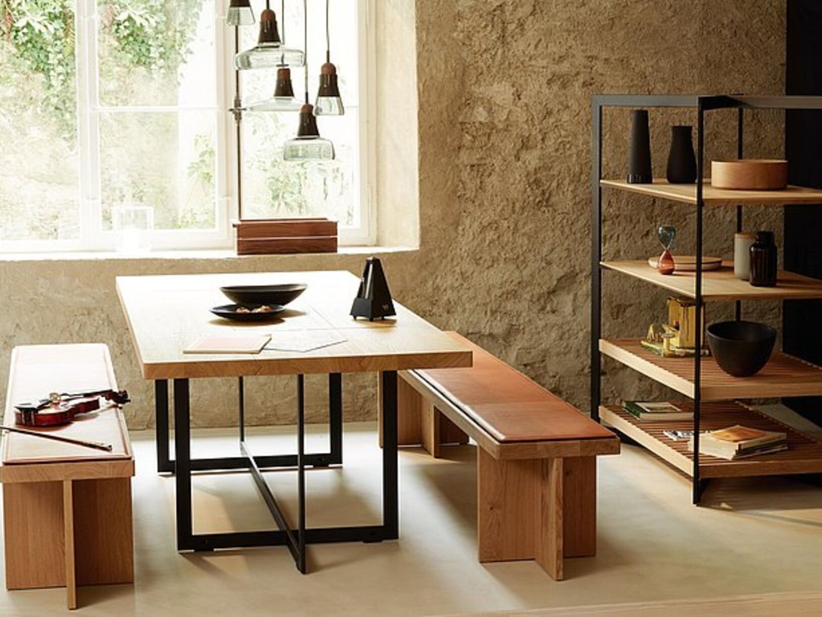 bulthaup b Solitaire tafel & bank