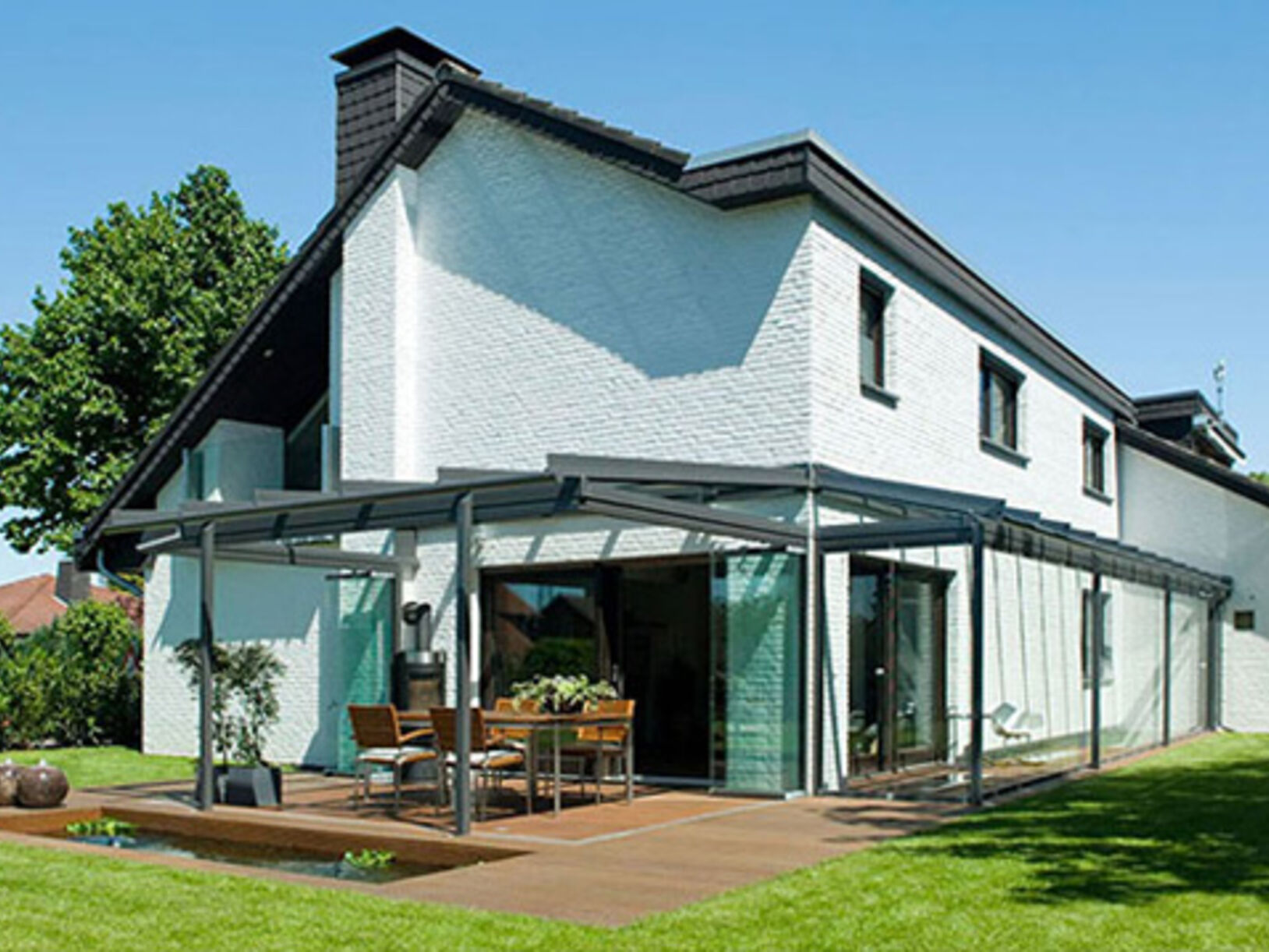 Solarlux terrasoverkappingen