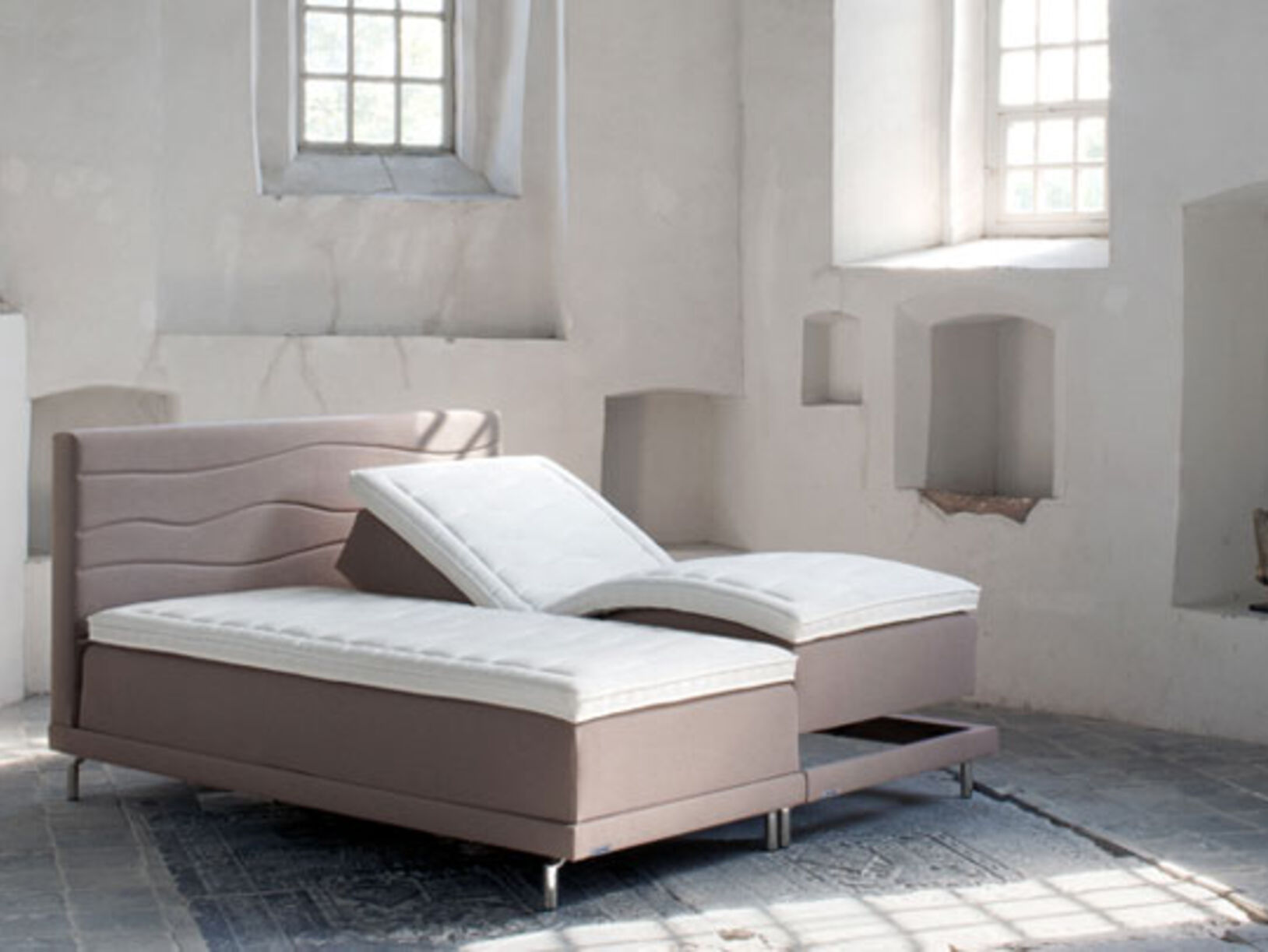 Boxspring Ljocht van AVEK
