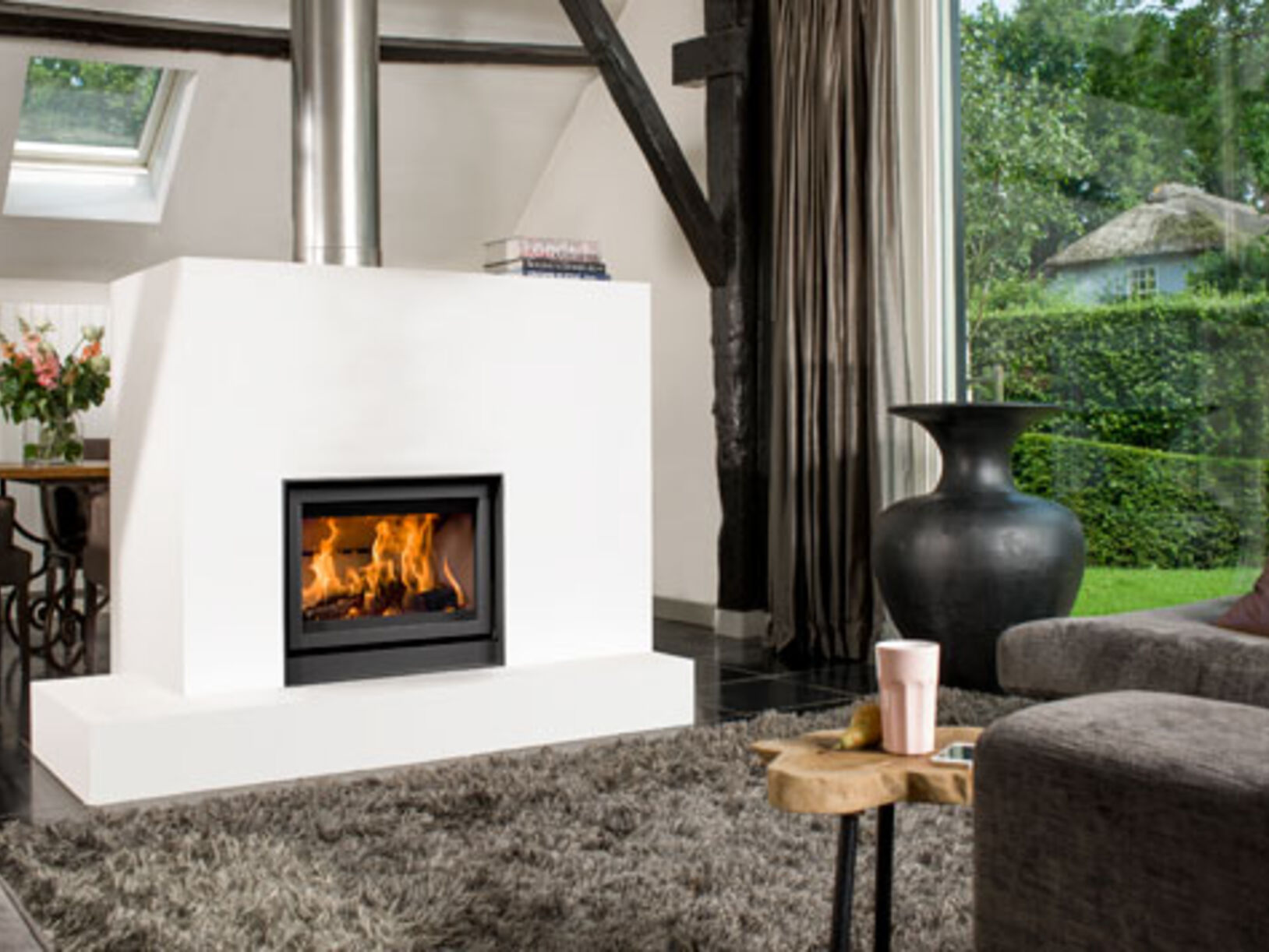 Een modern landelijk interieur