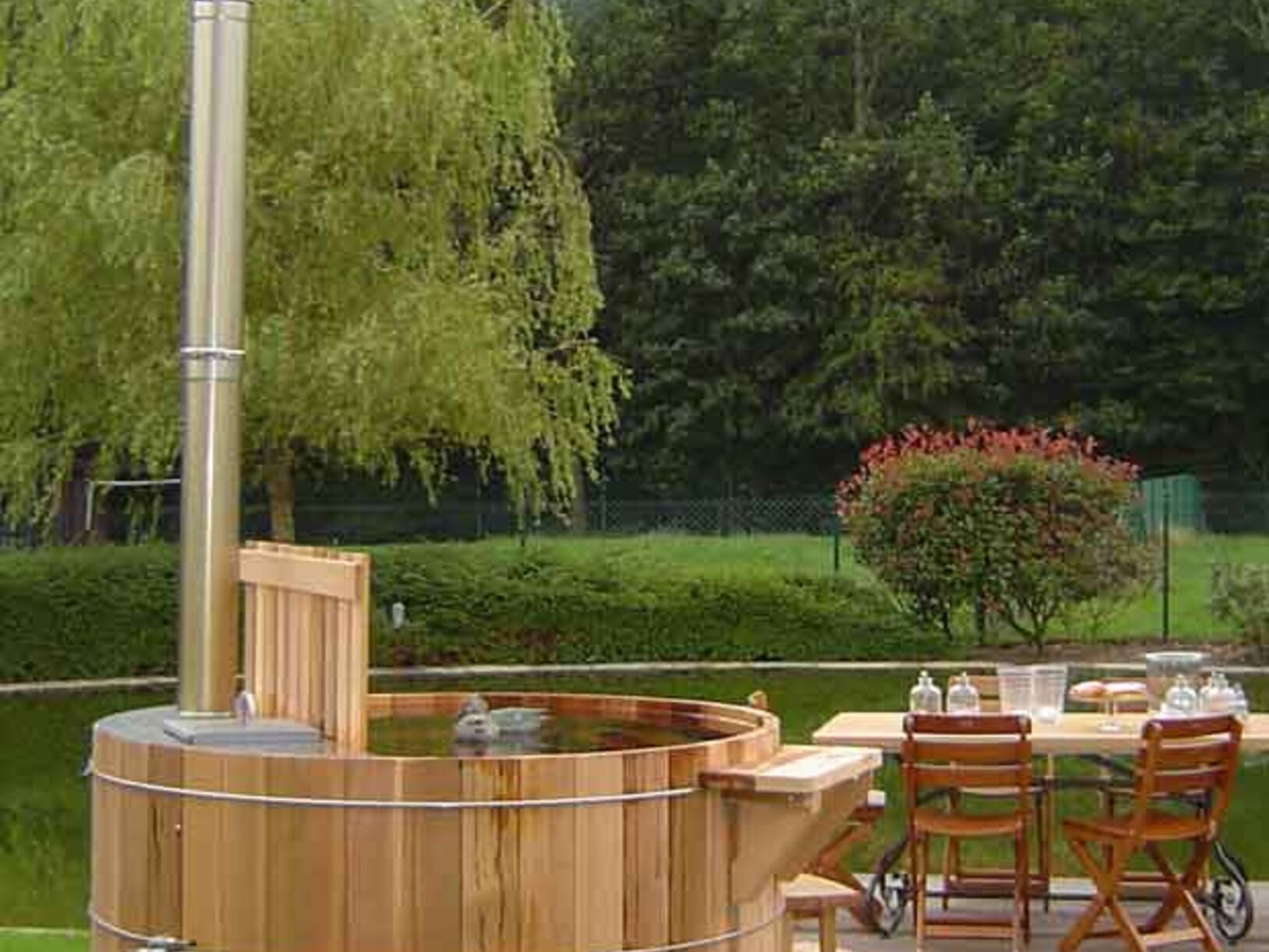 Størvatt authentieke, natuurlijke buitenbaden