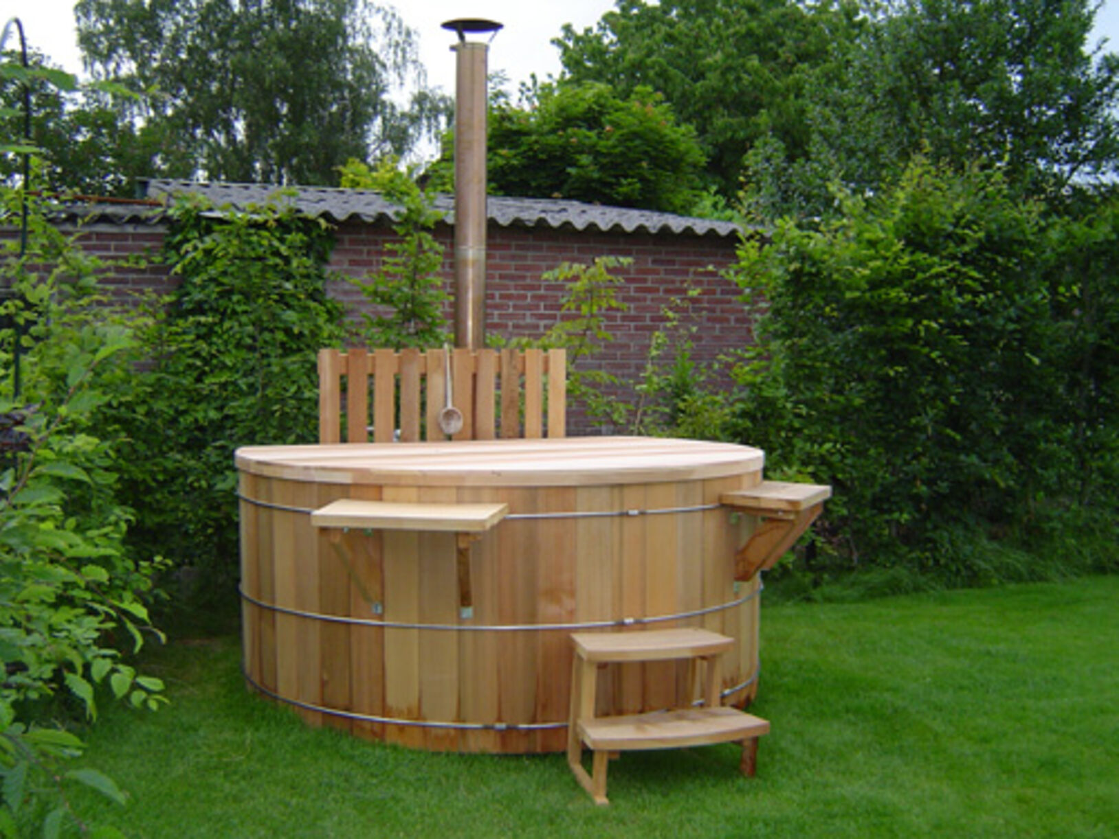 Cerdic houtgestookte baden