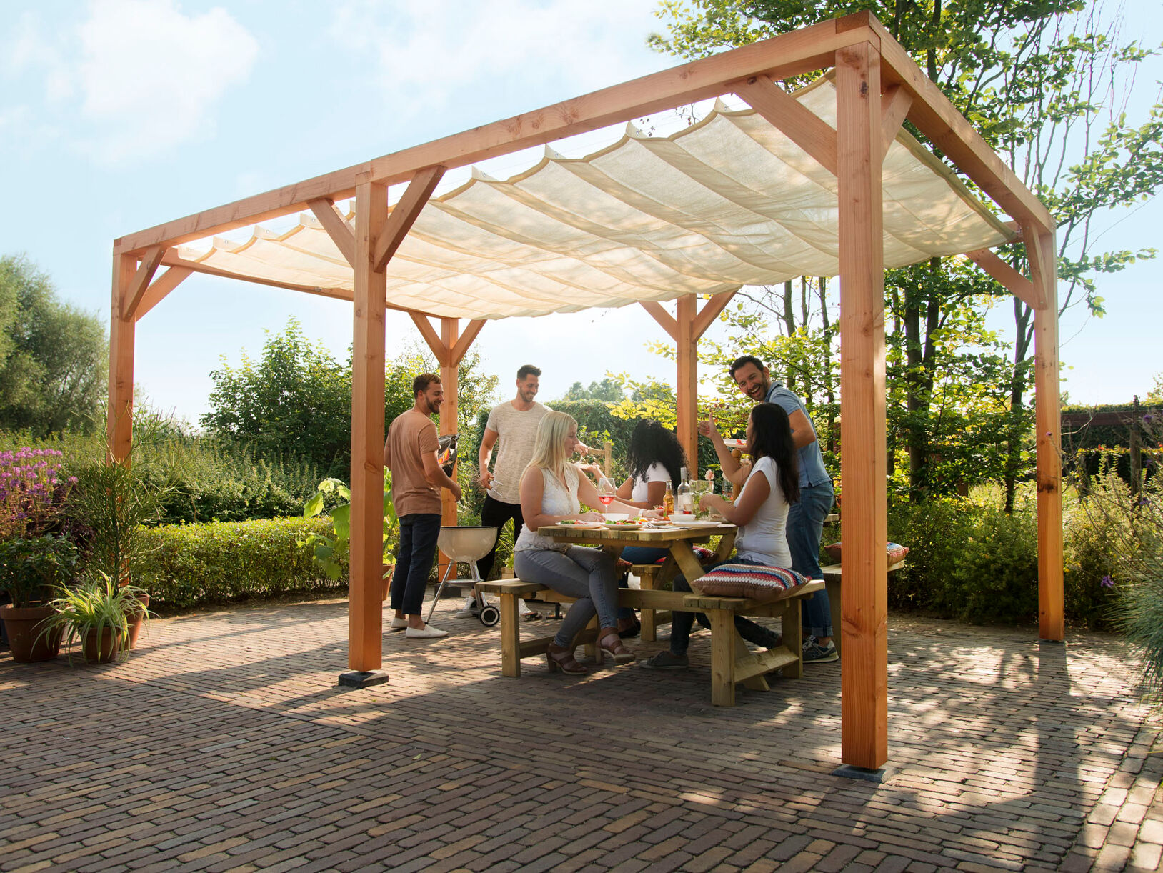 Schaduwpergola