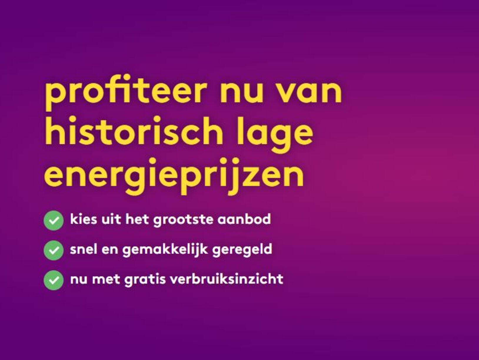 Overstappen energie?